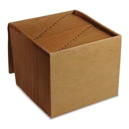 Smead Smead 1-31 Indexed Accordion Expanding Files, 31 Pockets, Kraft, Letter, Brown 70168